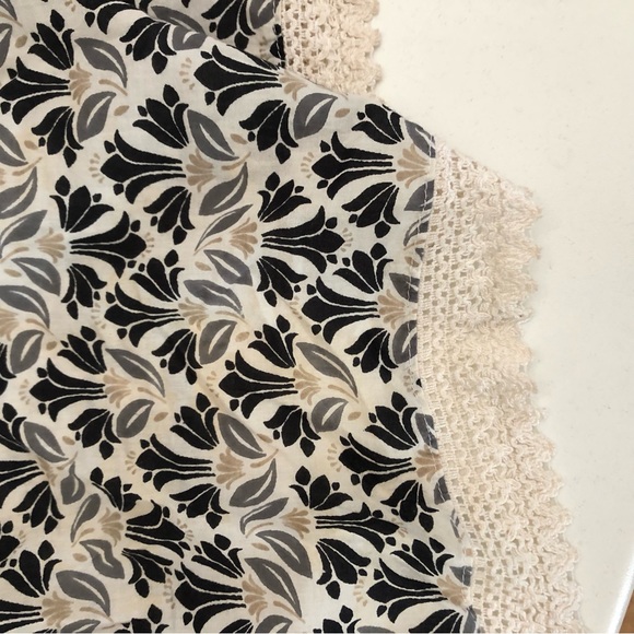 Free People Lace Trim Patterned Tank - Picture 7 of 7